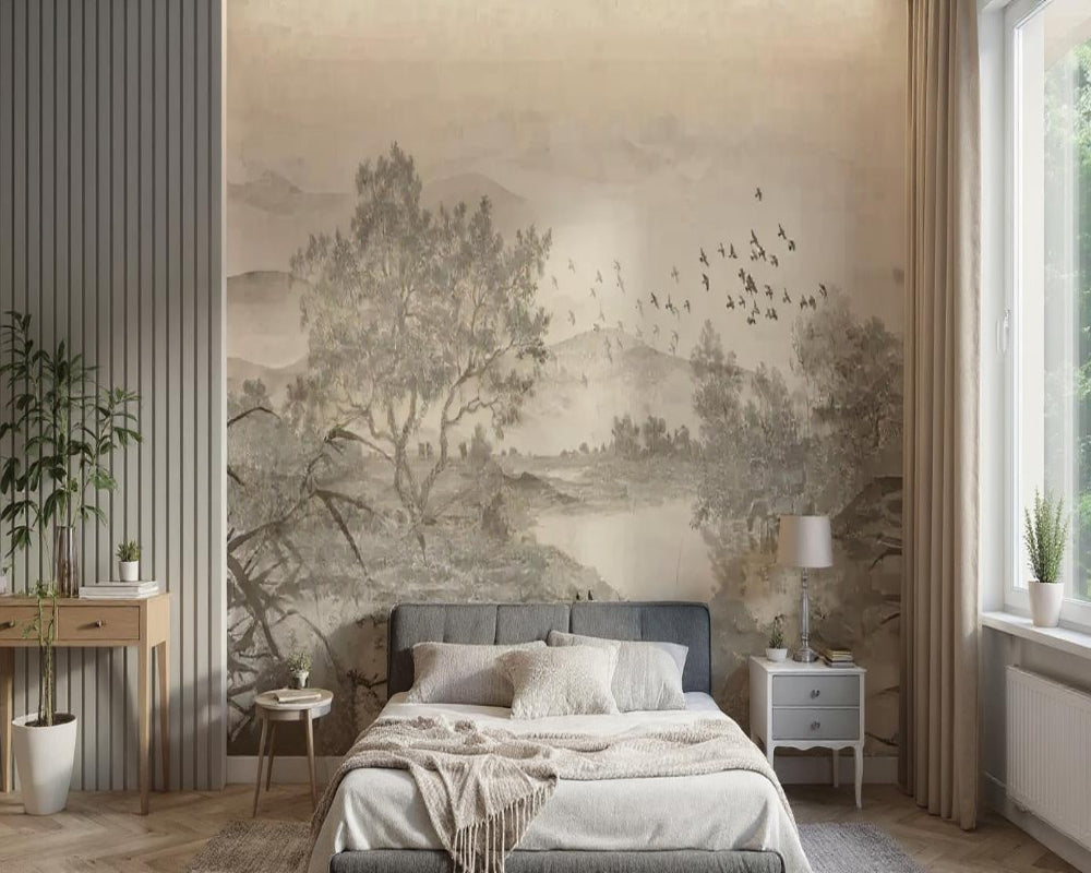 3D Wallpaper Tranquil Landscape